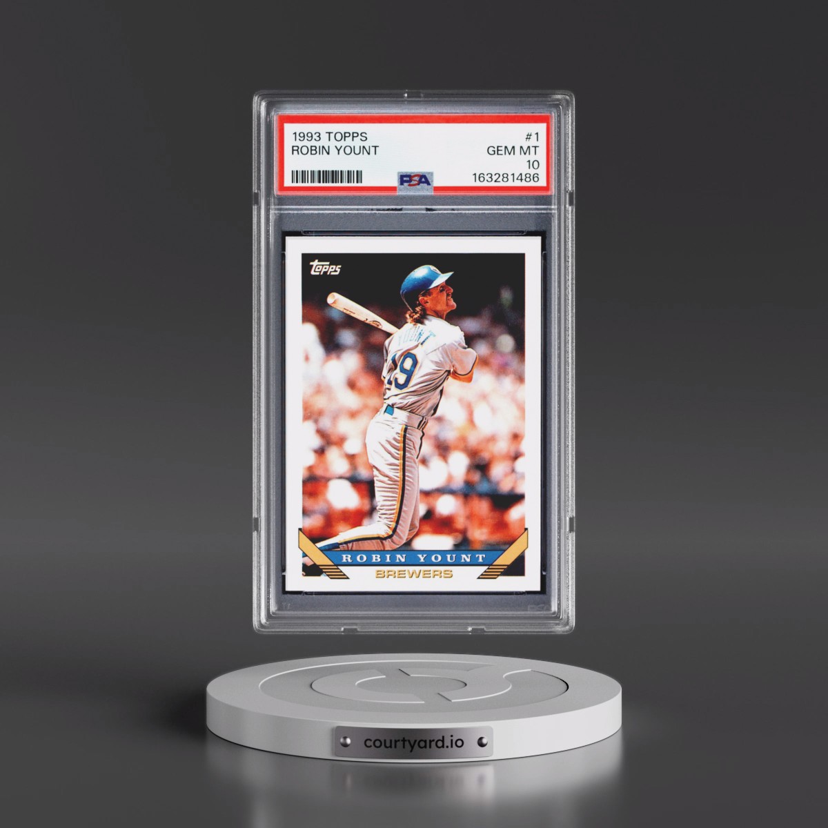 1993 Topps #1 Robin Yount (PSA 10 GEM MINT)