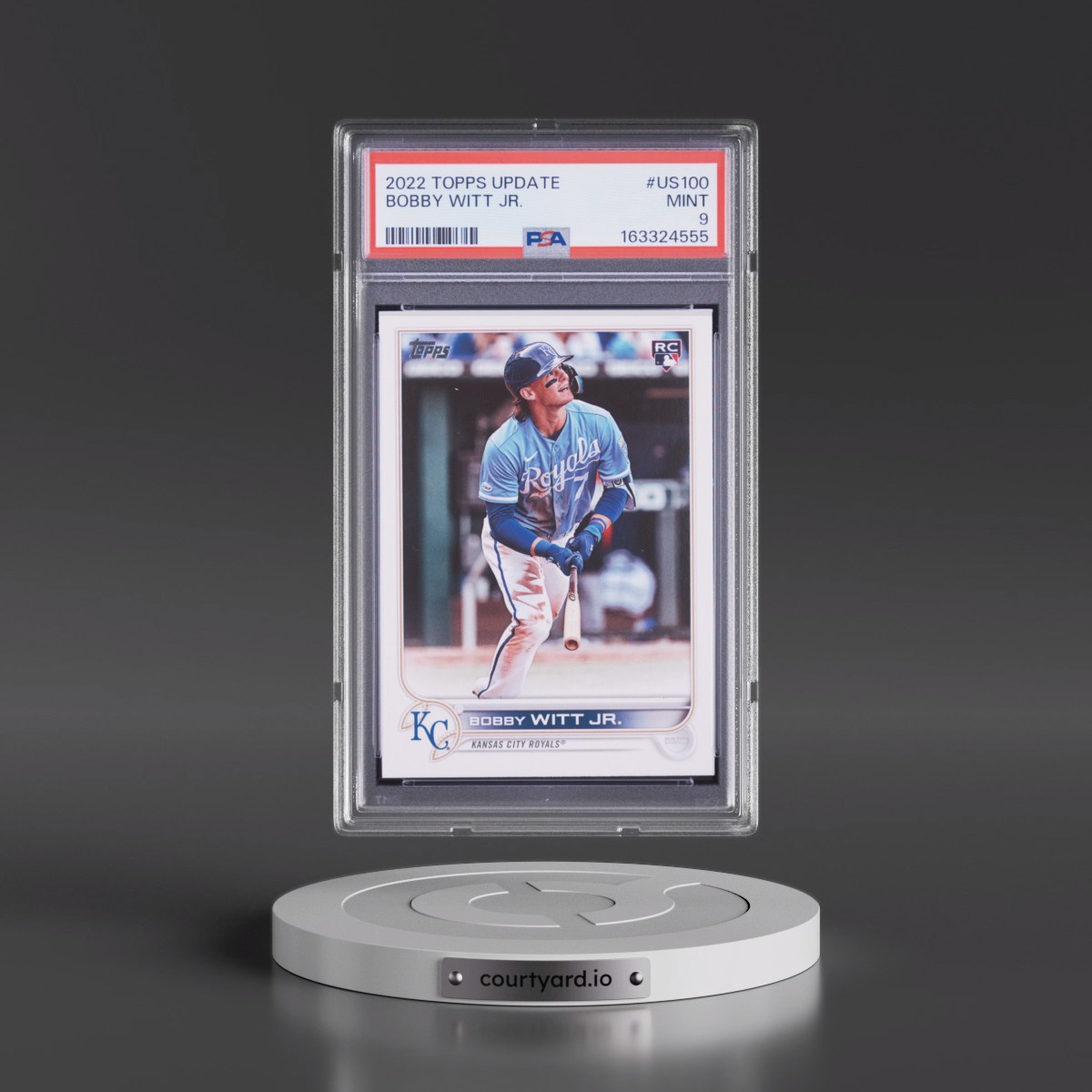 2022 Topps Update Bobby Witt Jr. #US100 PSA 9