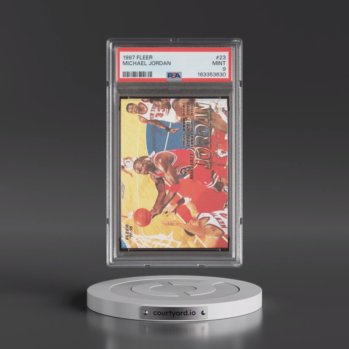 1997 Fleer Michael Jordan #23 PSA 9