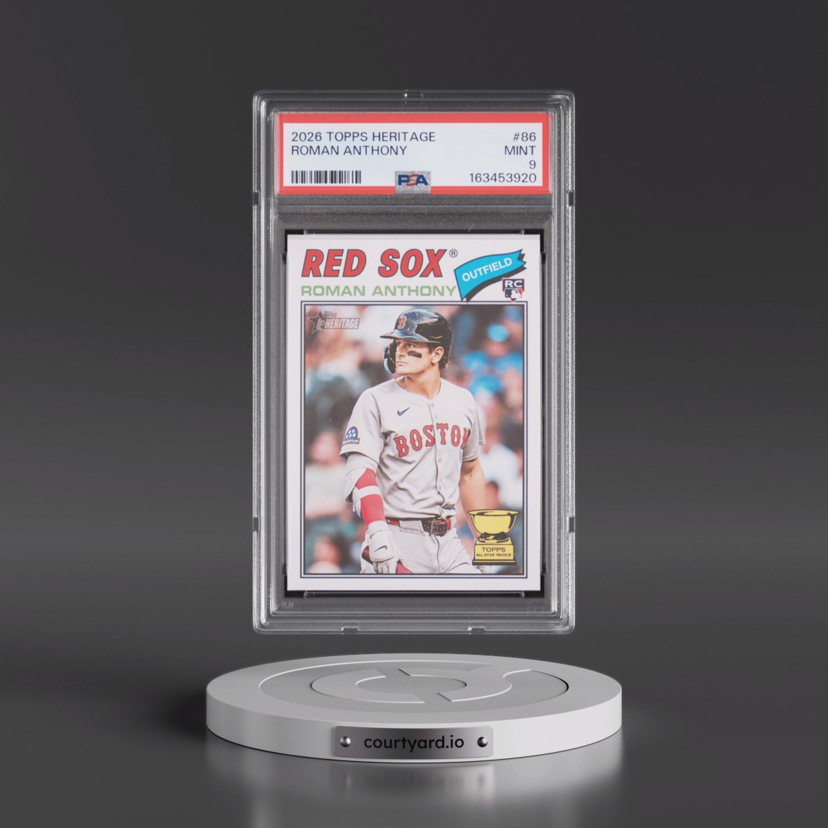 2026 Topps Heritage Roman Anthony #86 PSA 9