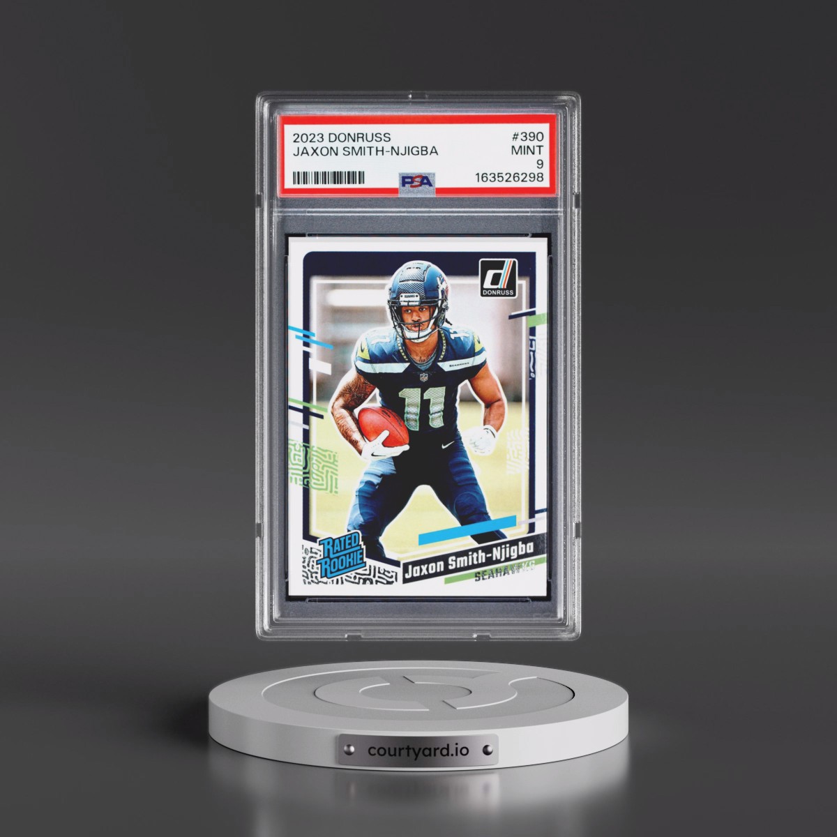 2023 Panini Donruss #390 Jaxon Smith-Njigba (PSA 9 MINT)
