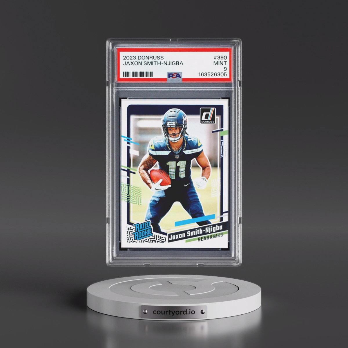 2023 Panini Donruss #390 Jaxon Smith-Njigba (PSA 9 MINT)