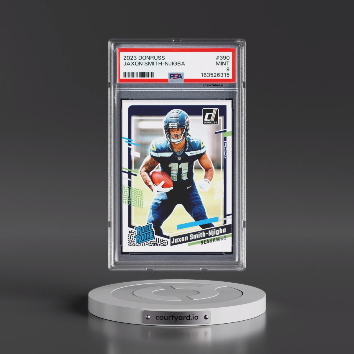 2023 Panini Donruss #390 Jaxon Smith-Njigba (PSA 9 MINT)