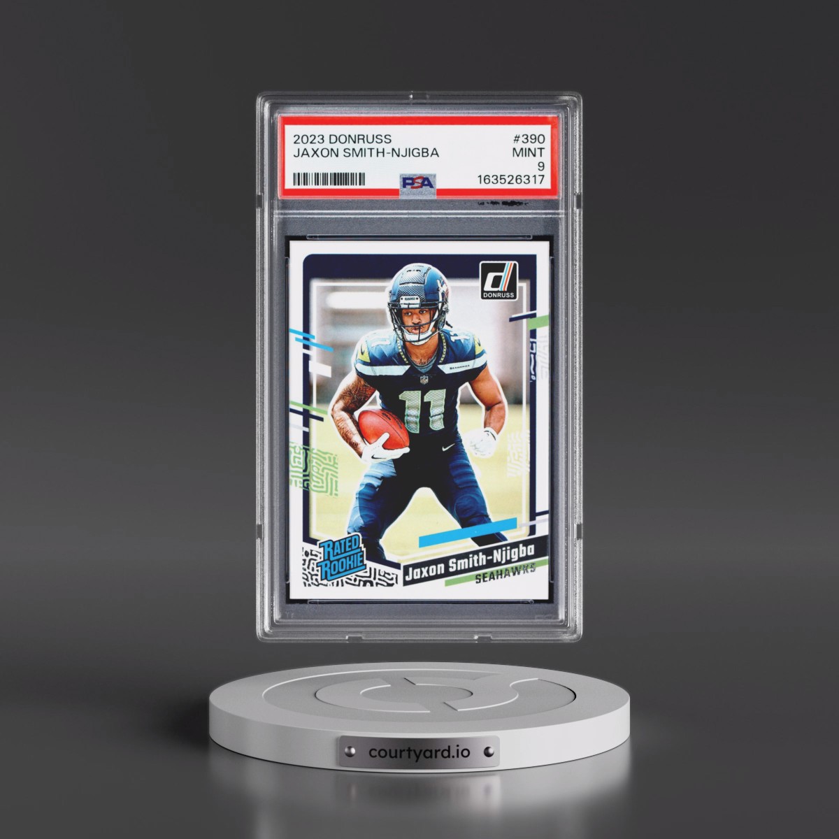 2023 Panini Donruss #390 Jaxon Smith-Njigba (PSA 9 MINT)