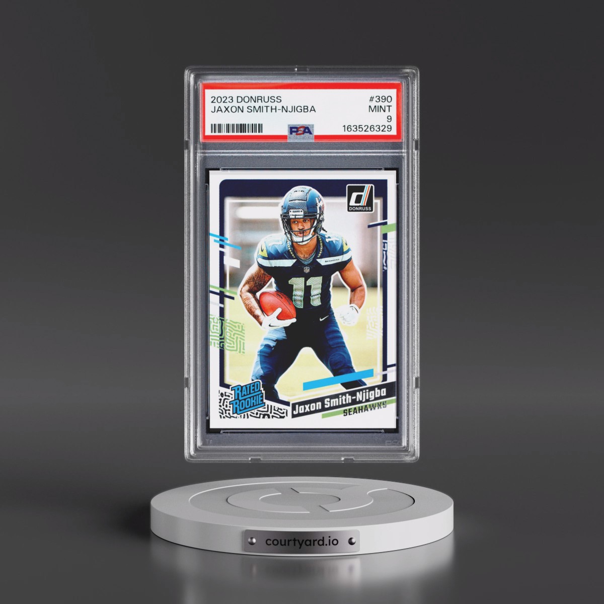 2023 Panini Donruss #390 Jaxon Smith-Njigba (PSA 9 MINT)