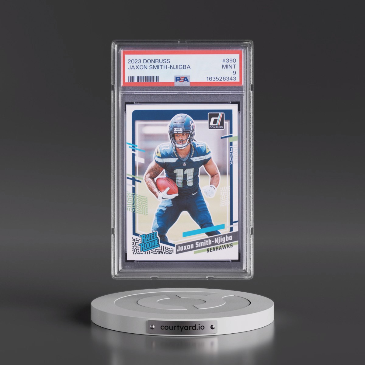 2023 Panini Donruss #390 Jaxon Smith-Njigba (PSA 9 MINT)