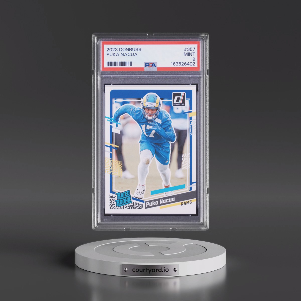 2023 Panini Donruss Puka Nacua #357 PSA 9