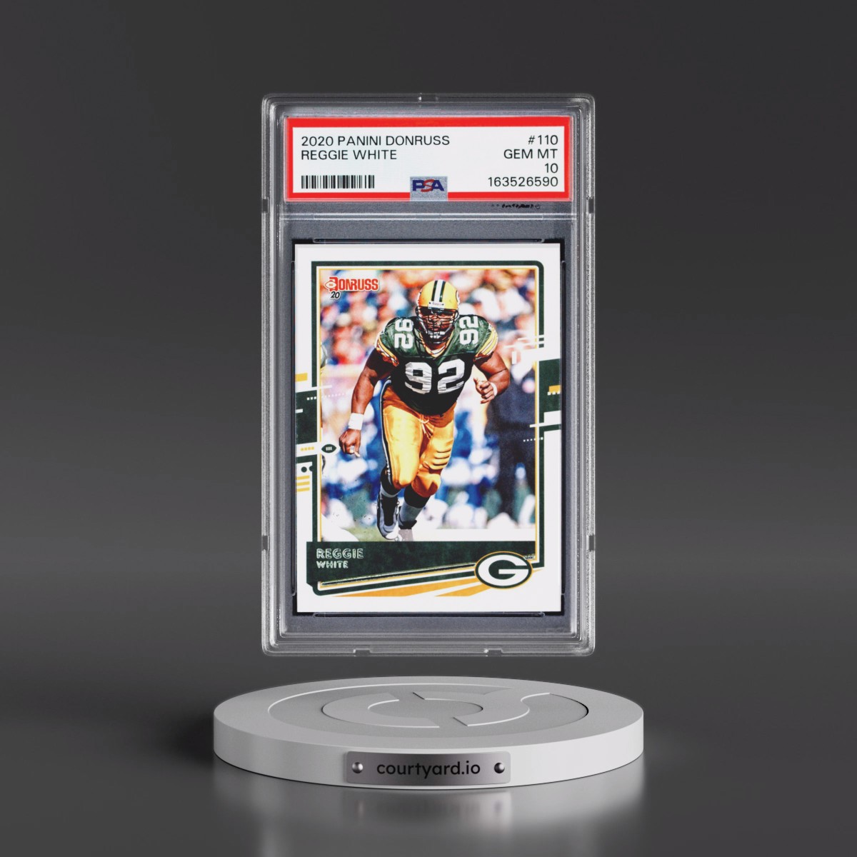 2020 Panini Donruss Reggie White #110 PSA 10