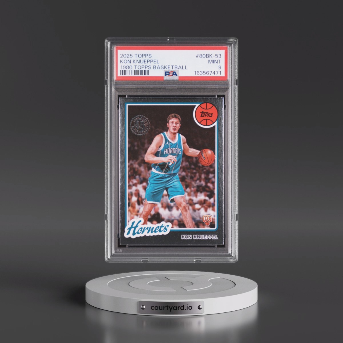 2025 Topps 1980-81 Topps Basketball #80BK-53 Kon Knueppel (PSA 9 MINT)