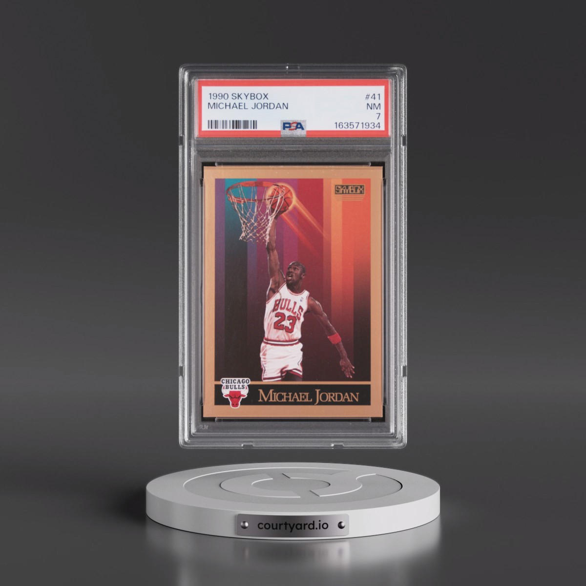 1990 Skybox #41 Michael Jordan (PSA 7 NM)