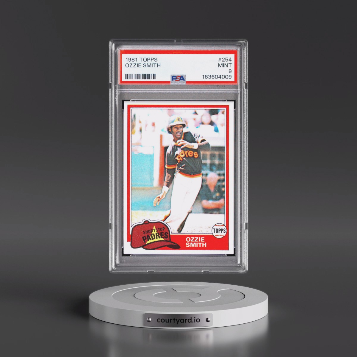 1981 Topps #254 Ozzie Smith (PSA 9 MINT)
