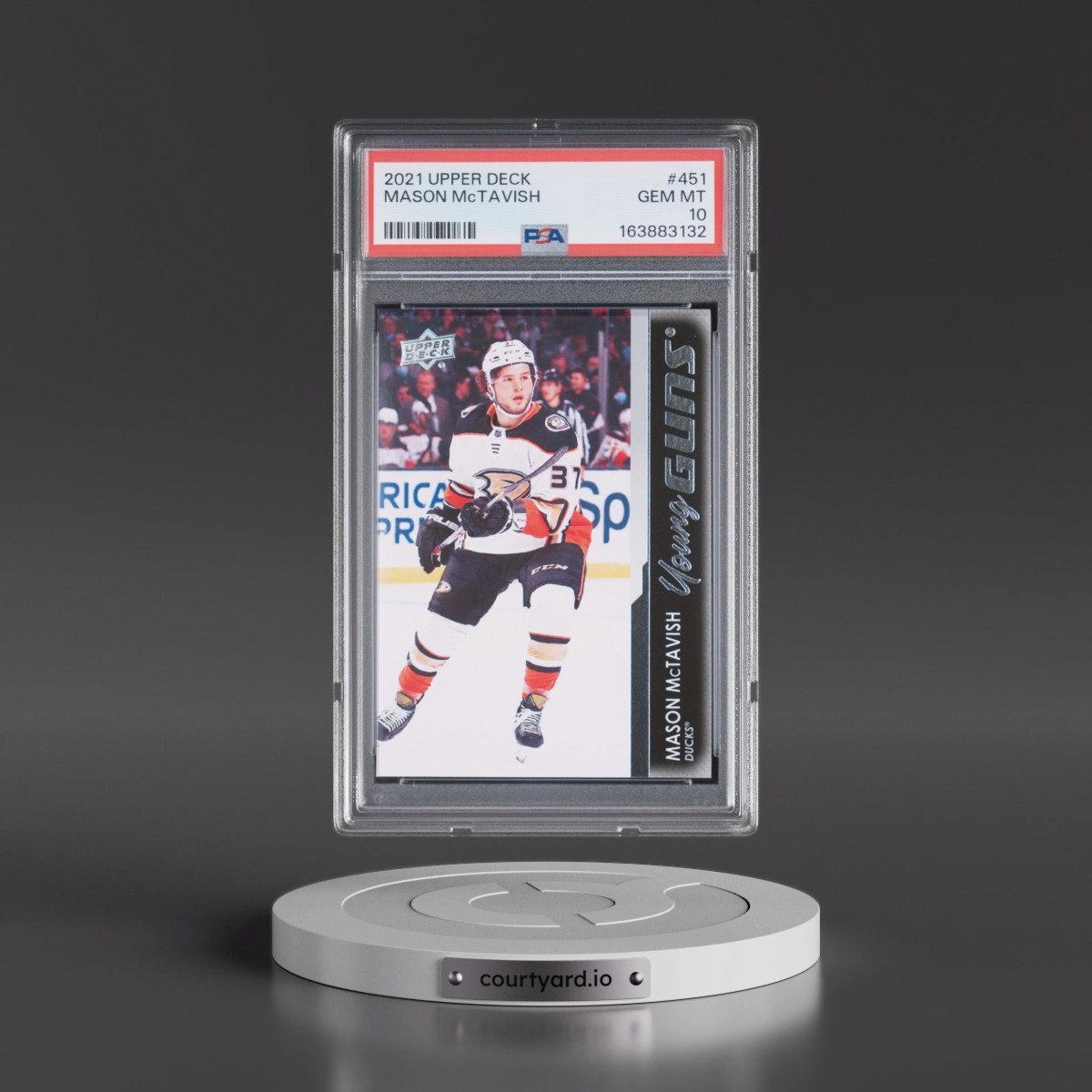 2021 Upper Deck Mason McTavish #451 PSA 10