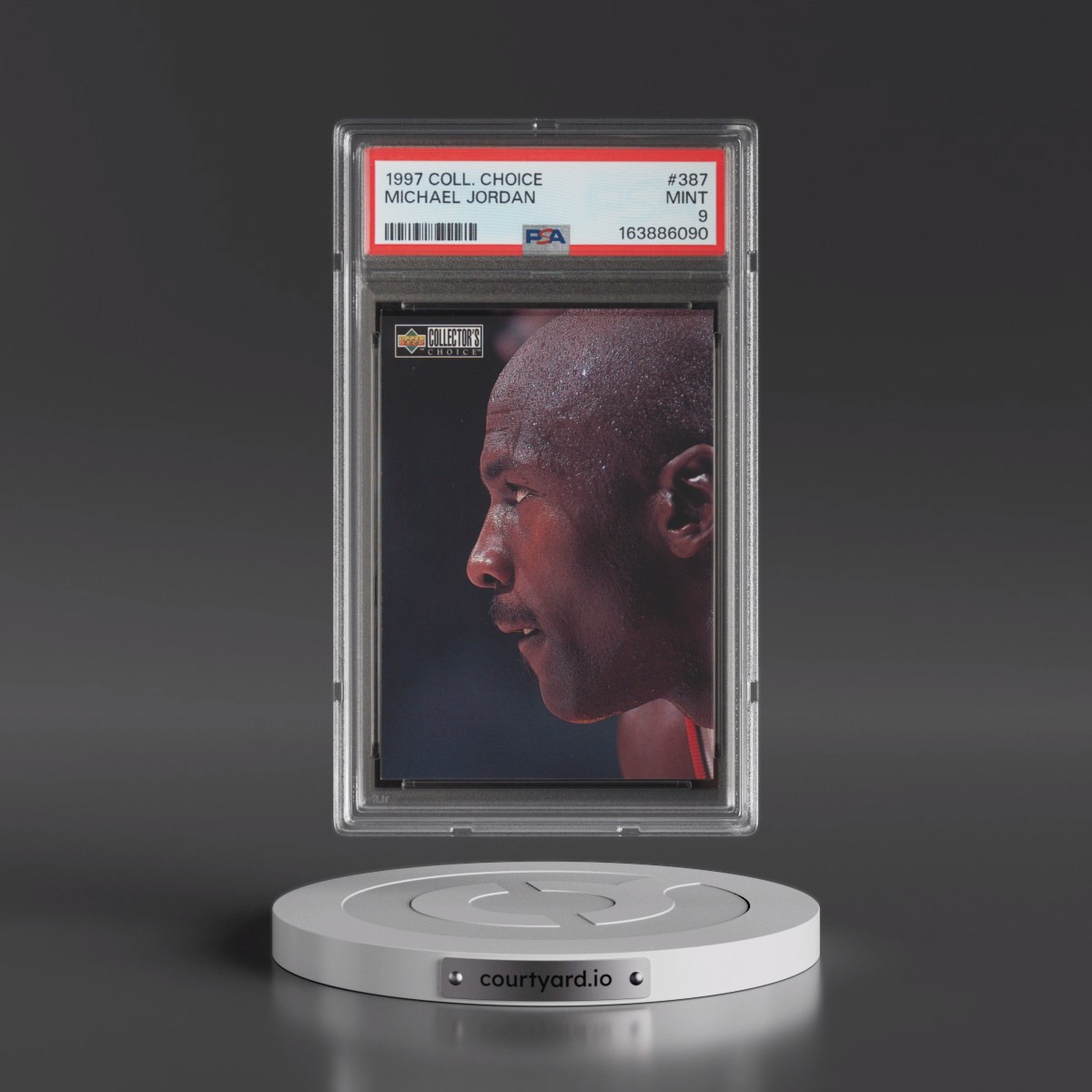 1997 Collector's Choice Michael Jordan #387 PSA 9