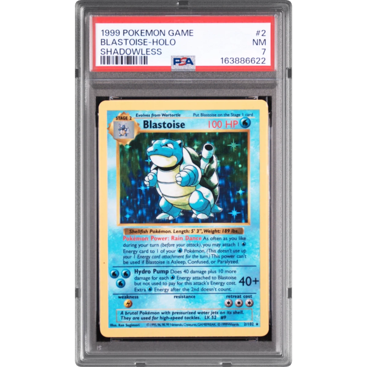 Blastoise card artwork