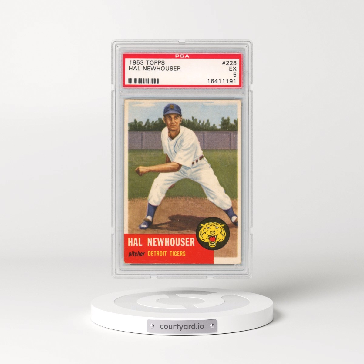 1953 Topps #228 Hal Newhouser (PSA 5 EX)