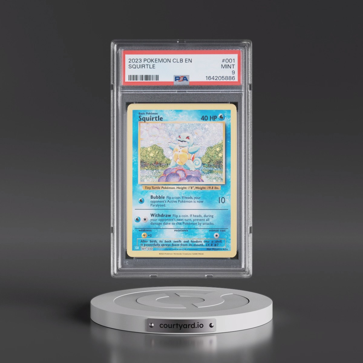 2023 pokemon clb-trading card game classic blastoise Squirtle Boss's Orders · Pokémon Trading