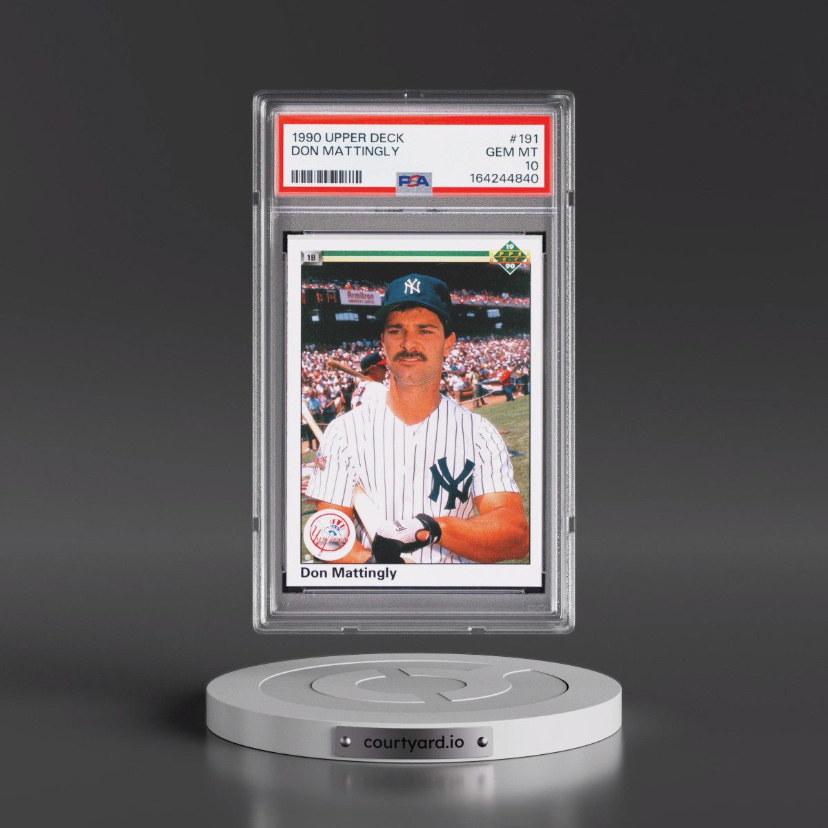1990 Upper Deck #191 Don Mattingly (PSA 10 GEM MINT)