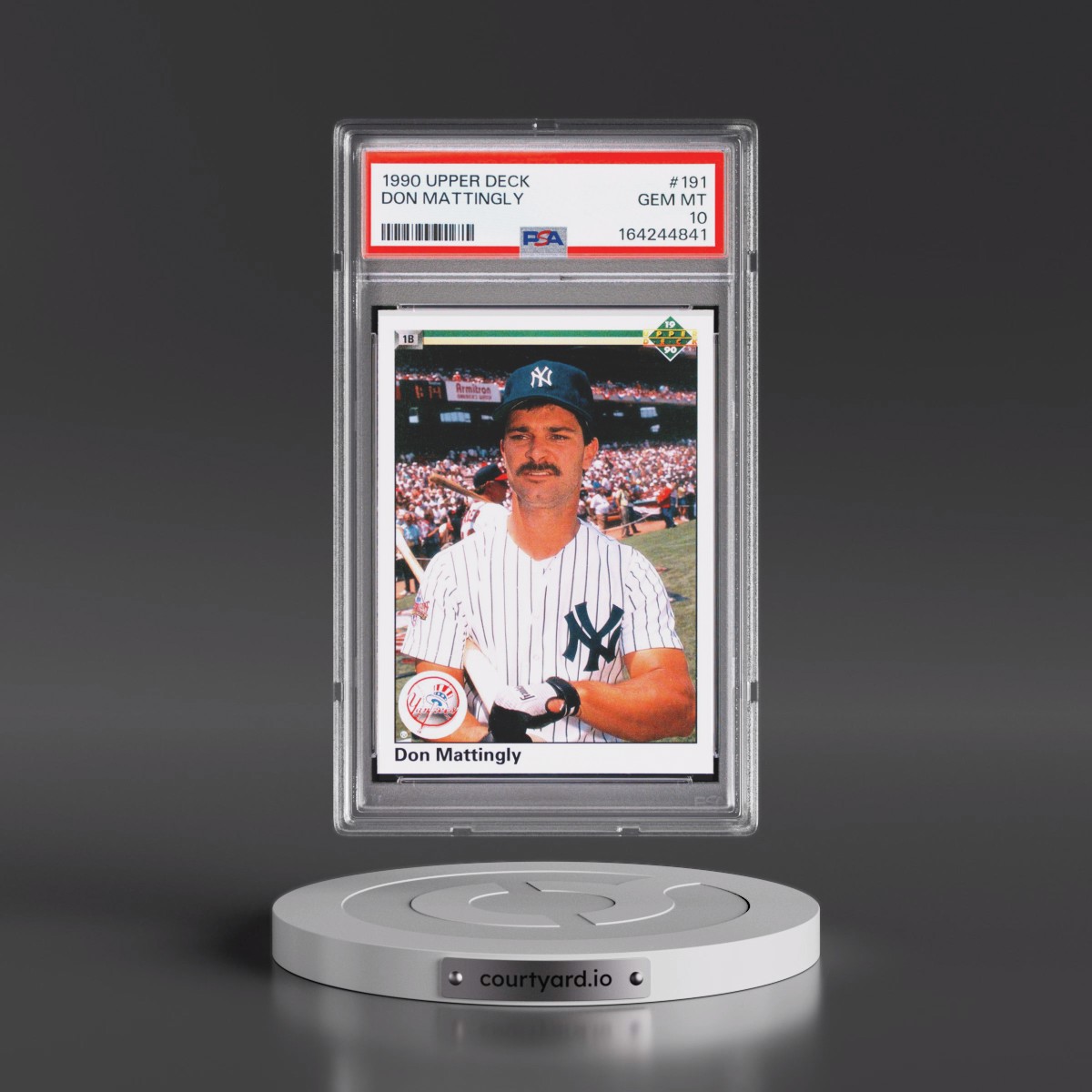 1990 Upper Deck #191 Don Mattingly (PSA 10 GEM MINT)