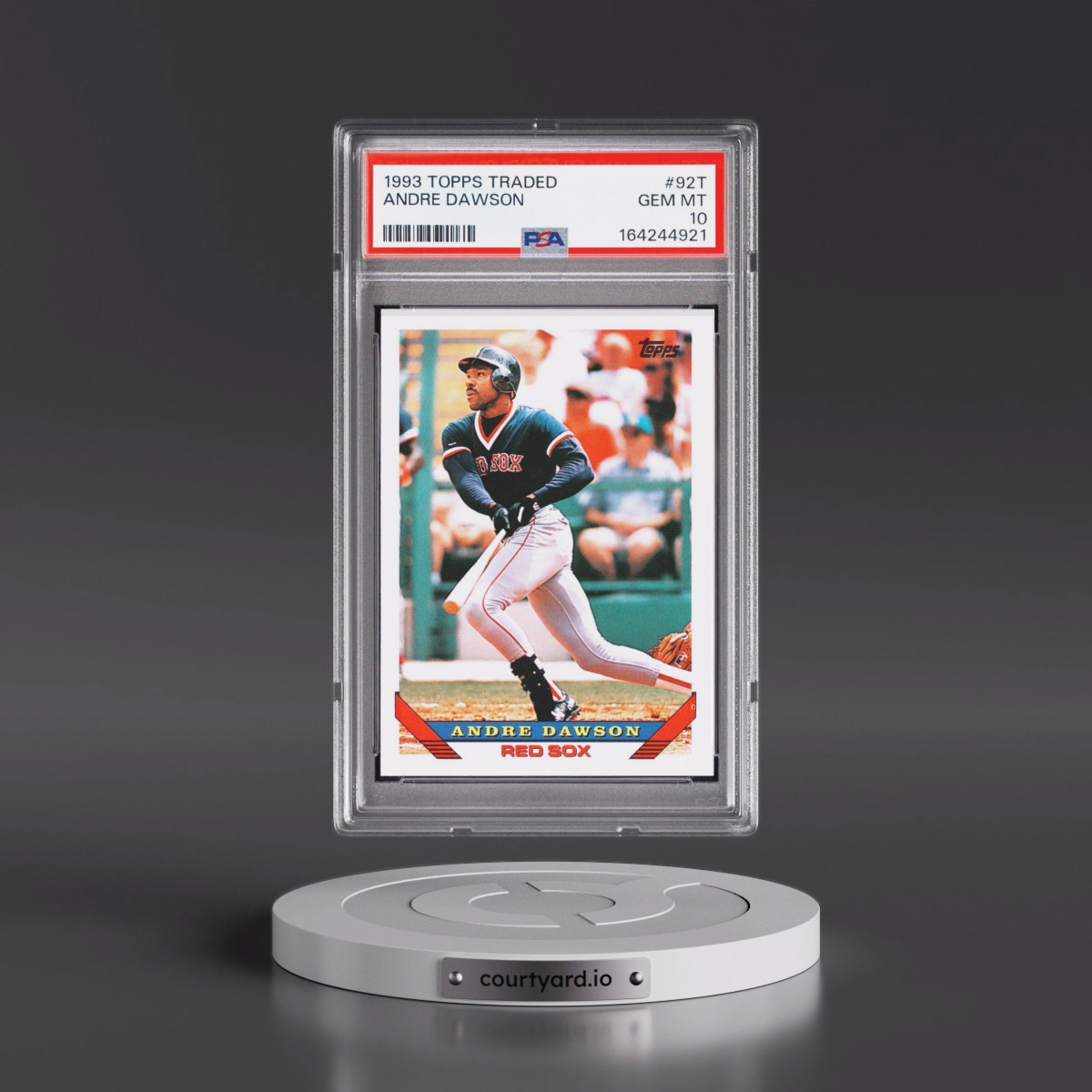 1993 Topps Traded #92T Andre Dawson (PSA 10 GEM MINT)