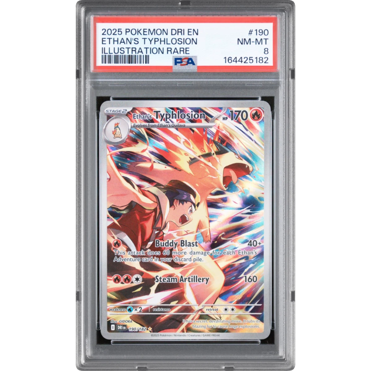 Pokémon Dri Destined Rivals Ethan's Typhlosion