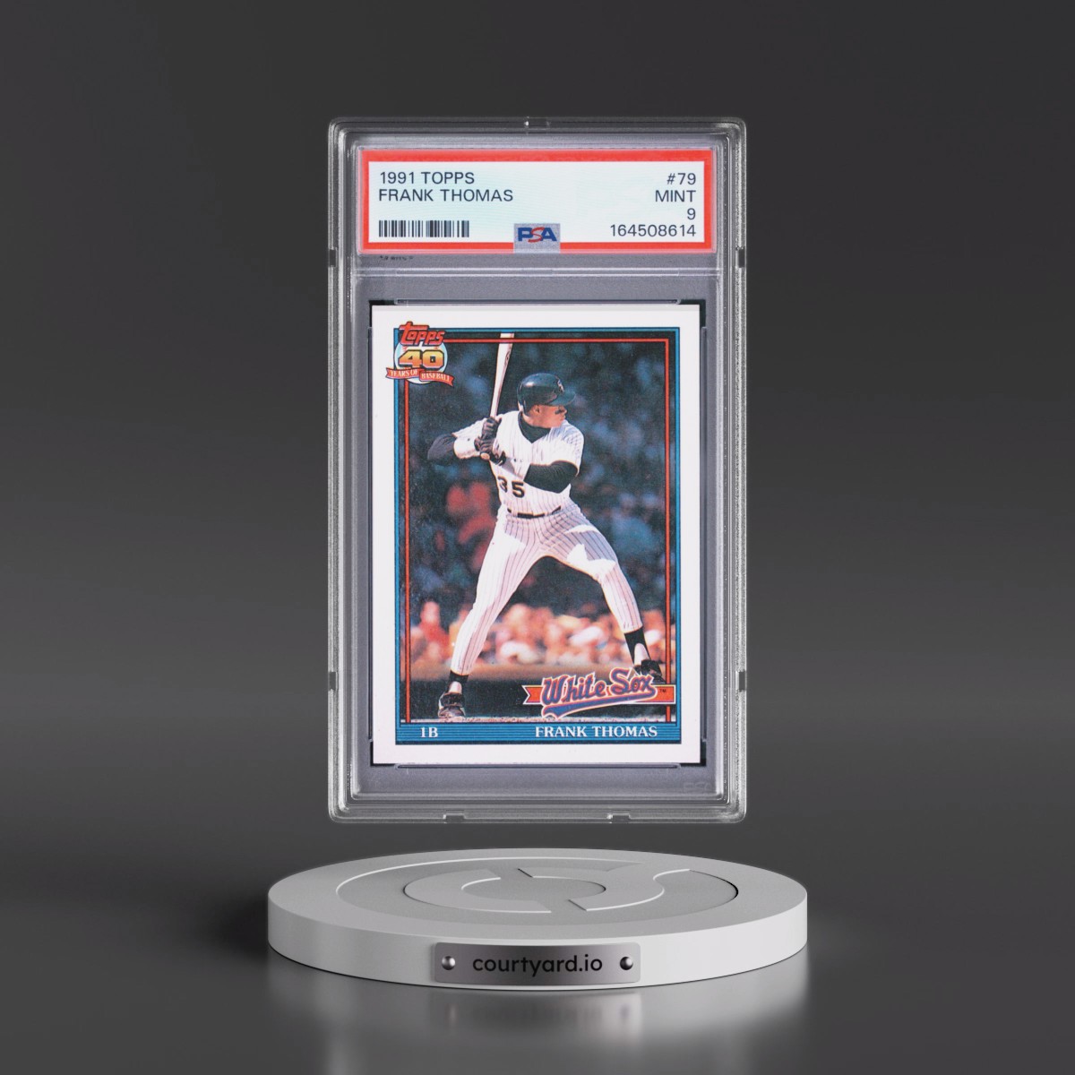 1991 Topps Frank Thomas #79 PSA 9