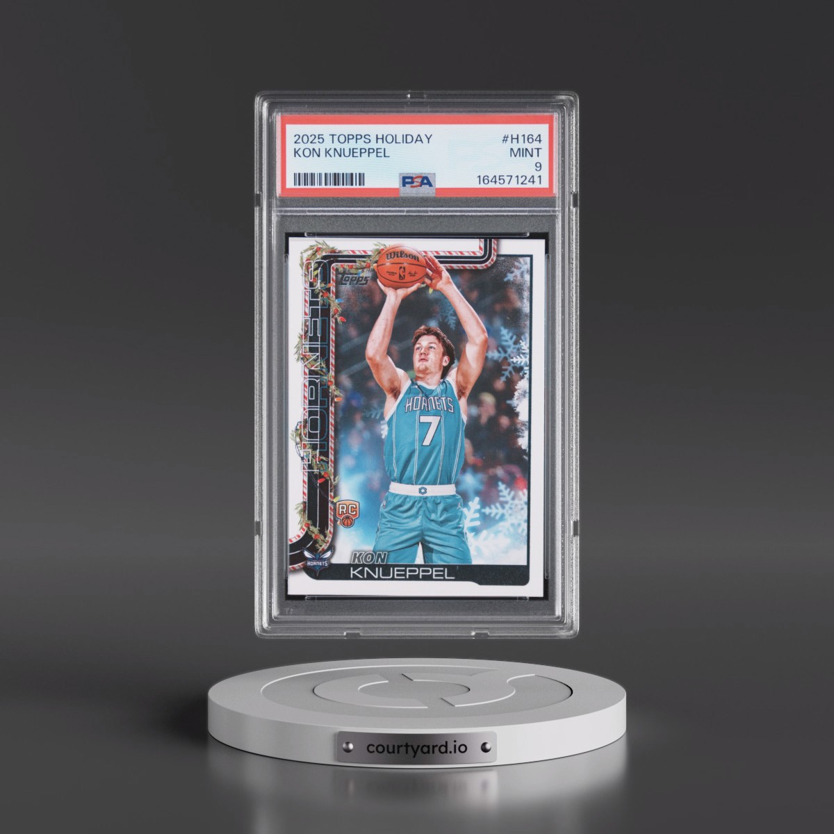 2025 Topps Holiday #H164 Kon Knueppel (PSA 9 MINT)