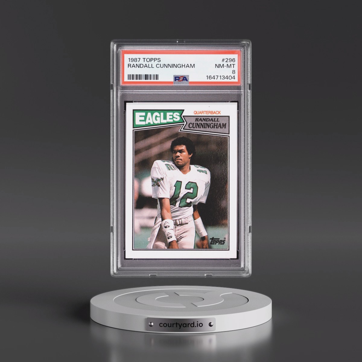 1987 Topps Randall Cunningham #296 PSA 8