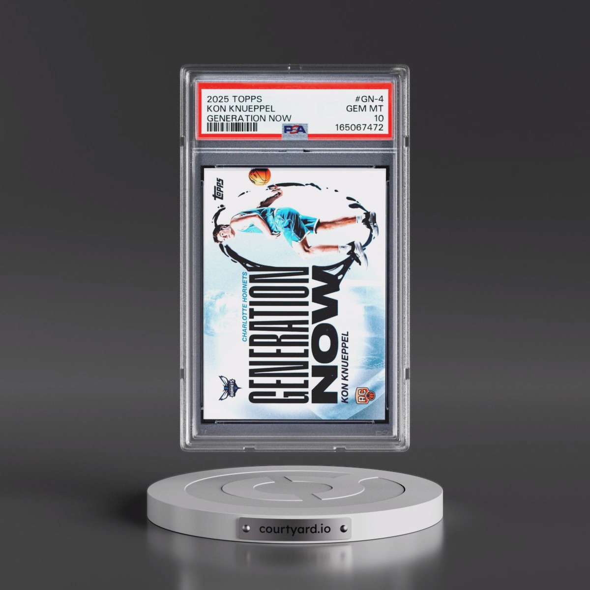 2025 Topps Generation Now #GN-4 Kon Knueppel (PSA 10 GEM MINT)