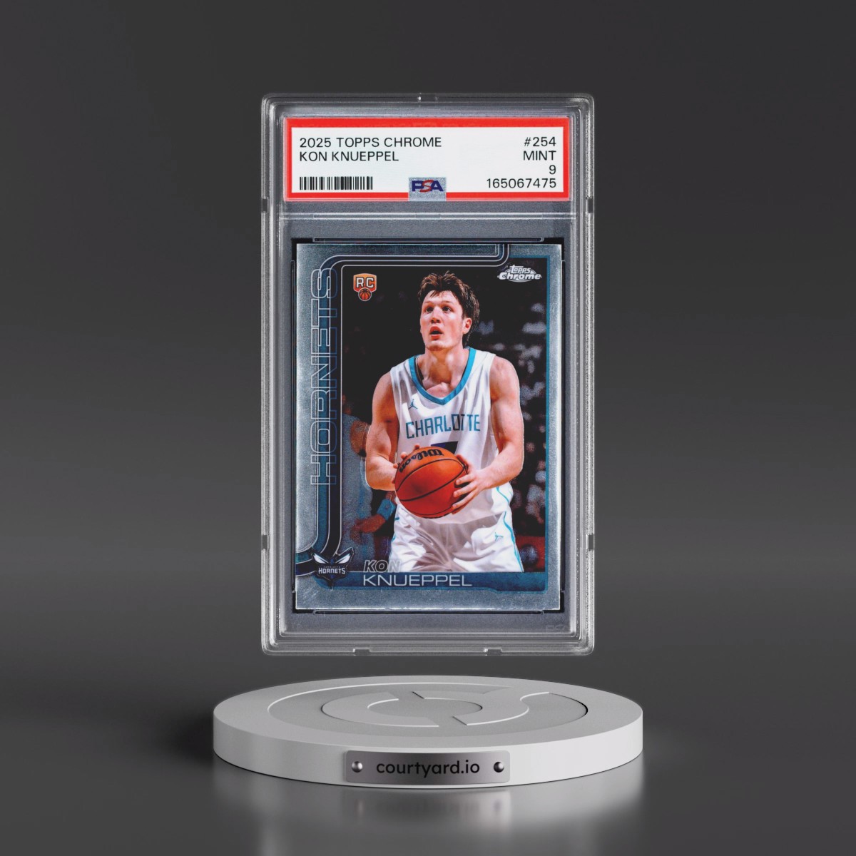 2025 Topps Chrome #254 Kon Knueppel (PSA 9 MINT)