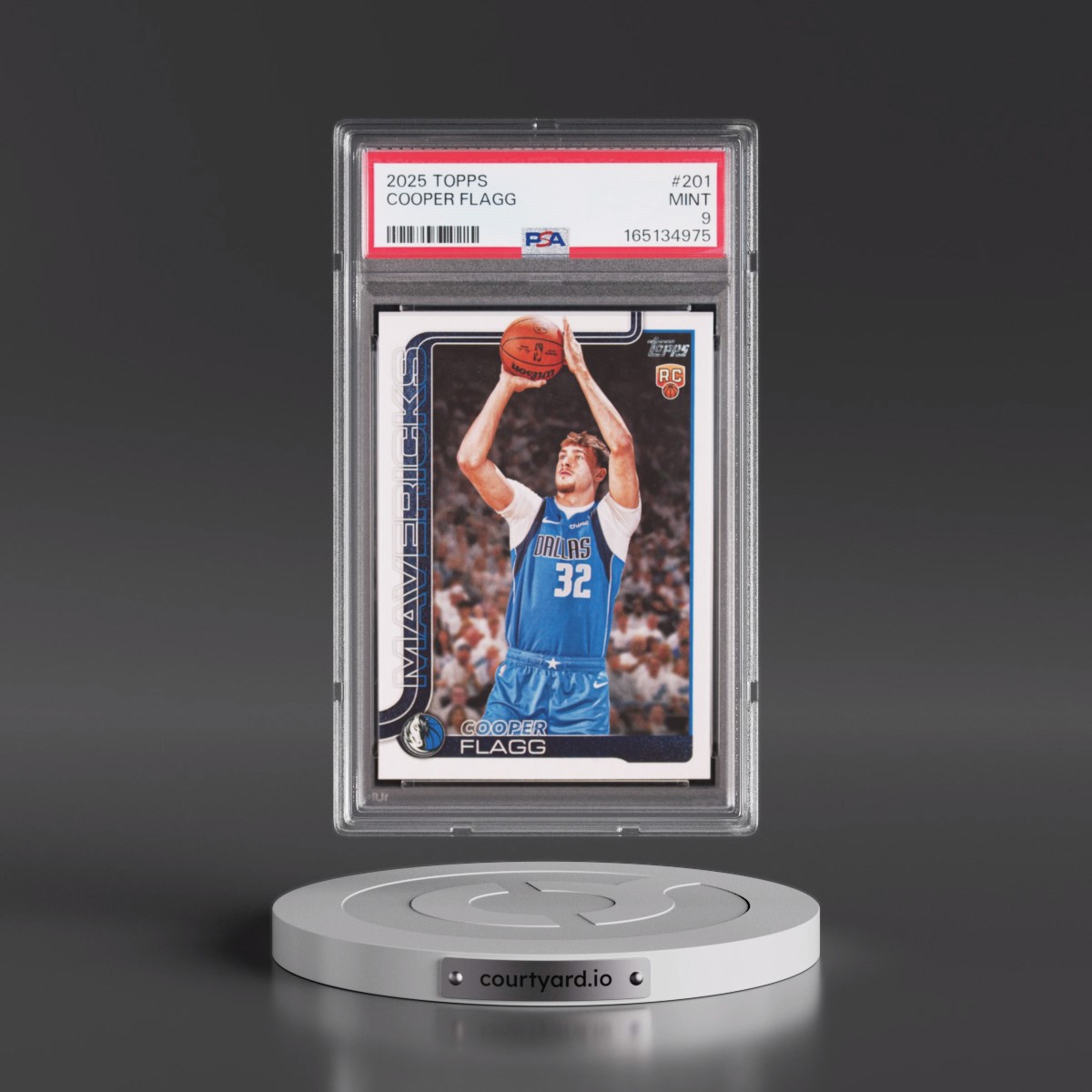 2025 Topps #201 Cooper Flagg (PSA 9 MINT)