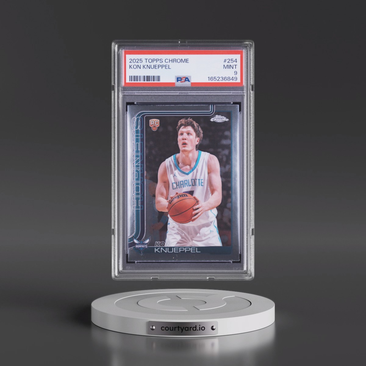 2025 Topps Chrome #254 Kon Knueppel (PSA 9 MINT)