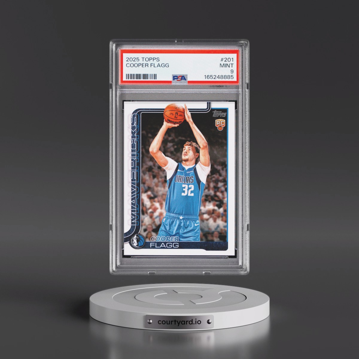 2025 Topps #201 Cooper Flagg (PSA 9 MINT)