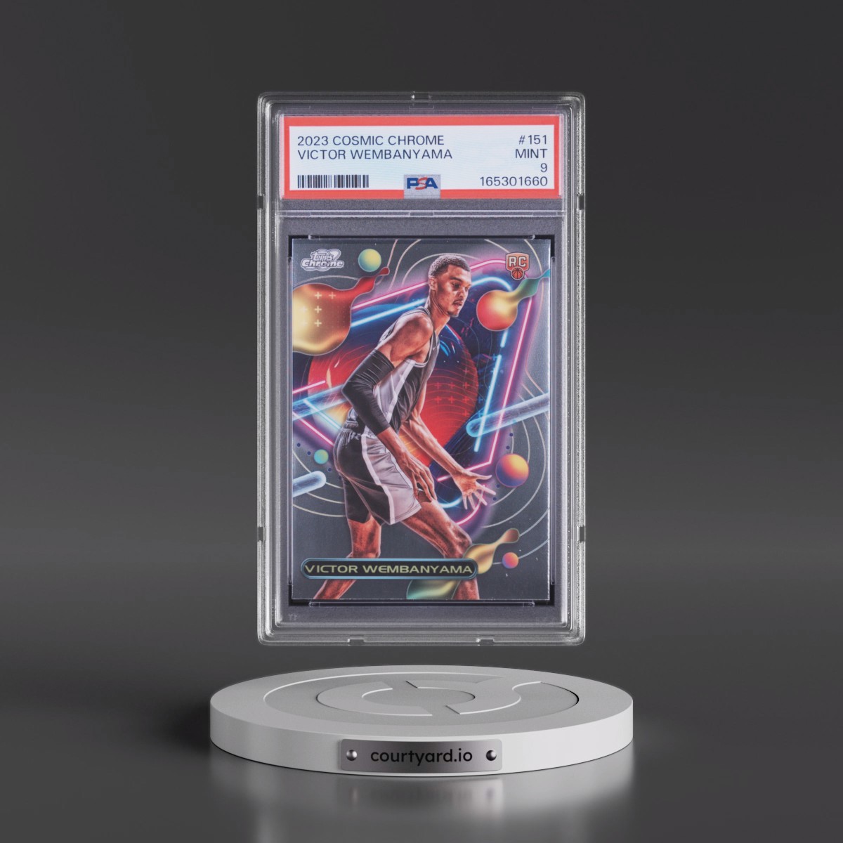 2023 Topps Cosmic Chrome Victor Wembanyama #151 PSA 9