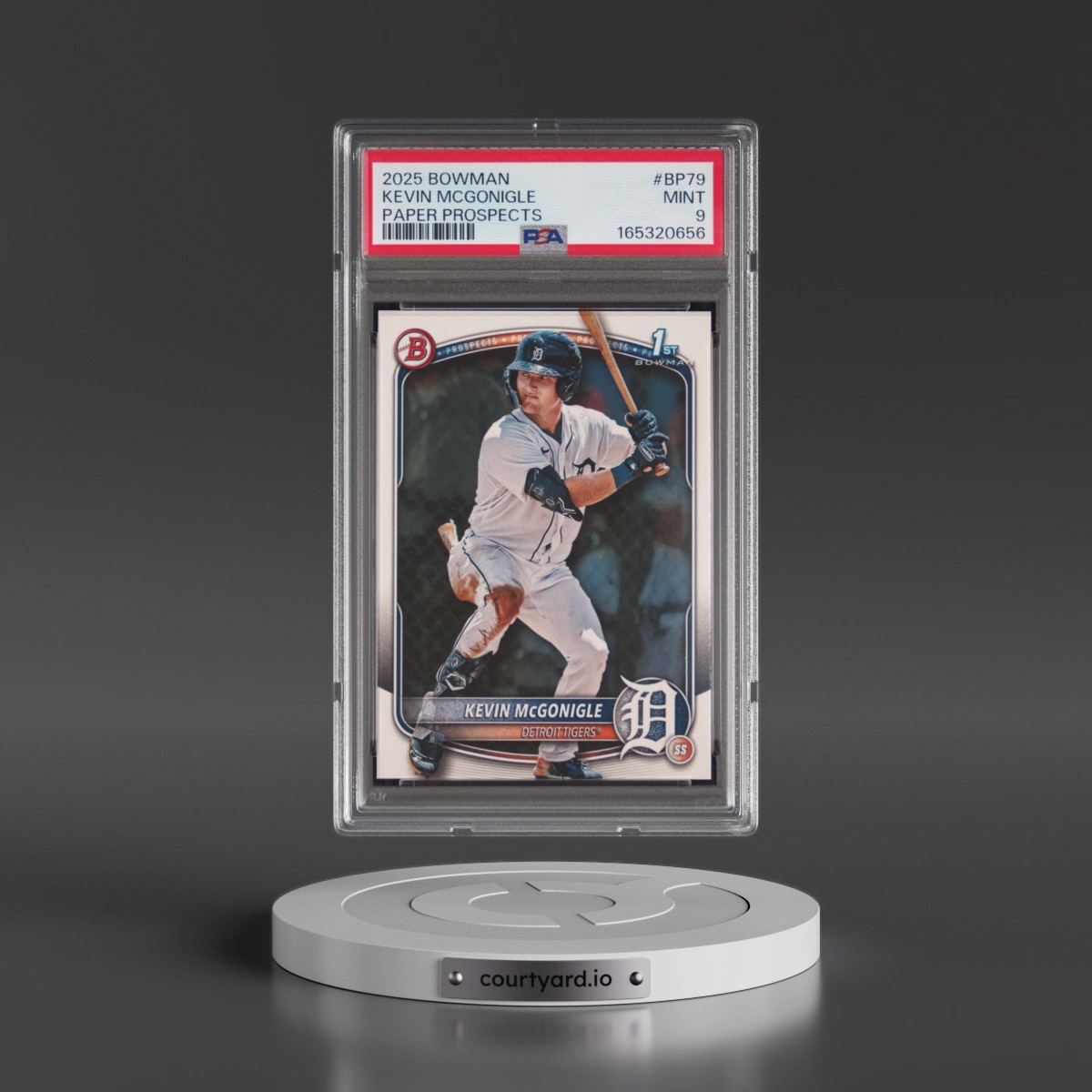 2025 Bowman Paper Prospects Kevin Mcgonigle #BP79 PSA 9