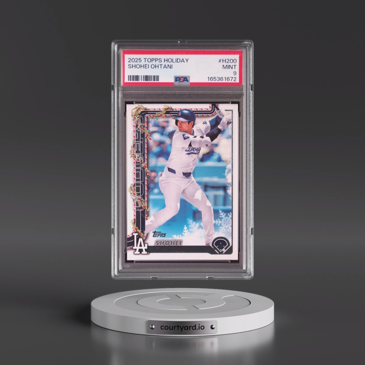 2025 Topps Holiday Shohei Ohtani #H200 PSA 9