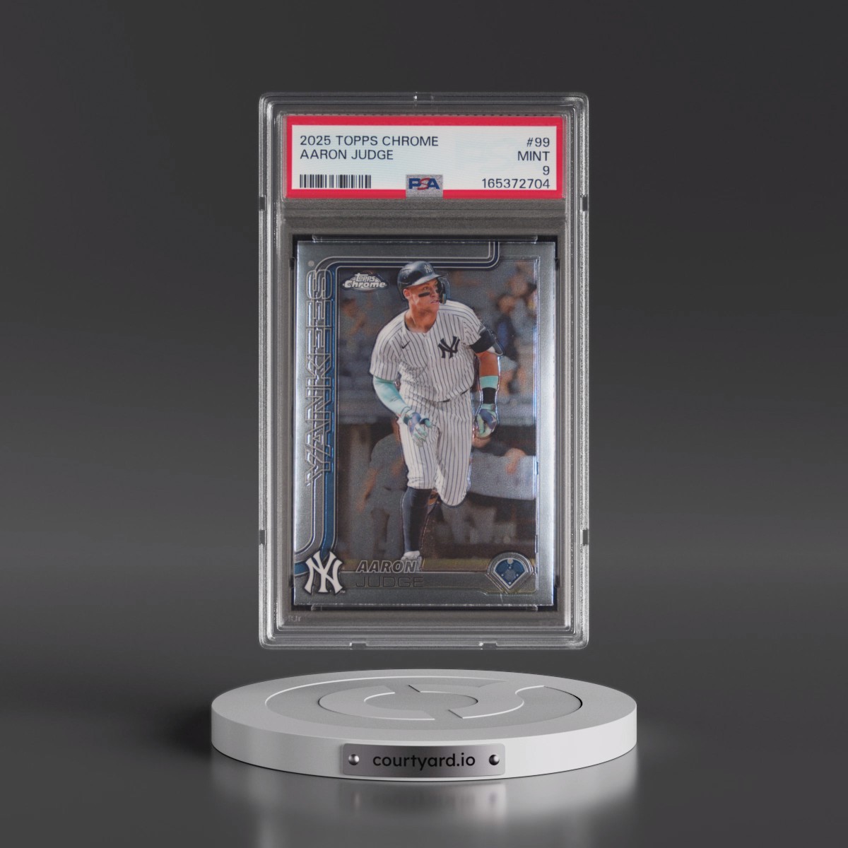 2025 Topps Chrome #99 Aaron Judge (PSA 9 MINT)