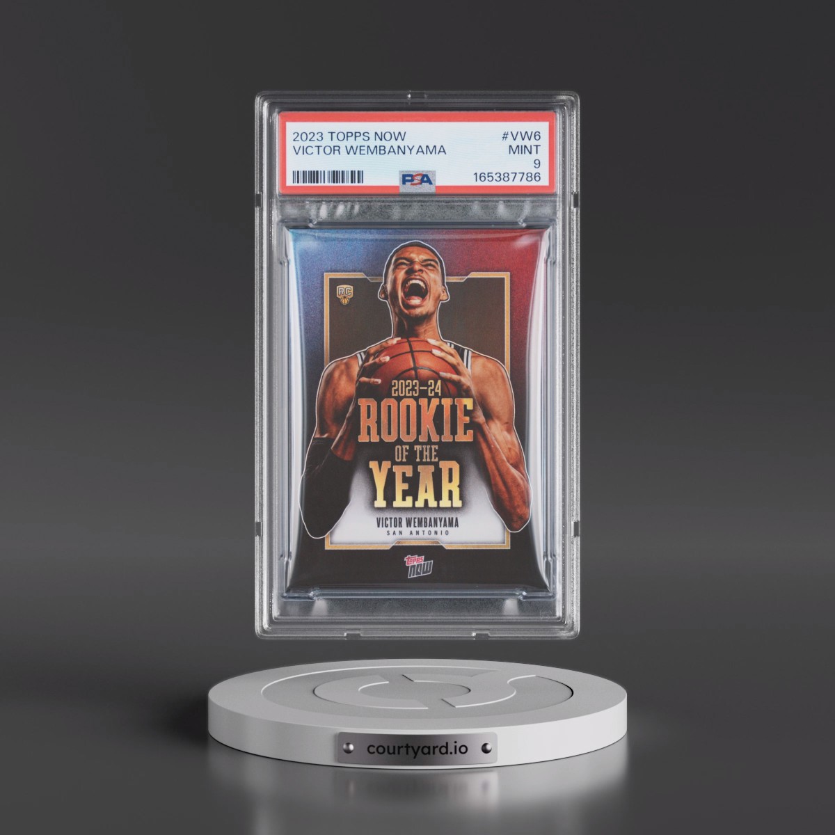 2023 Topps Now #VW6 Victor Wembanyama (PSA 9 MINT)