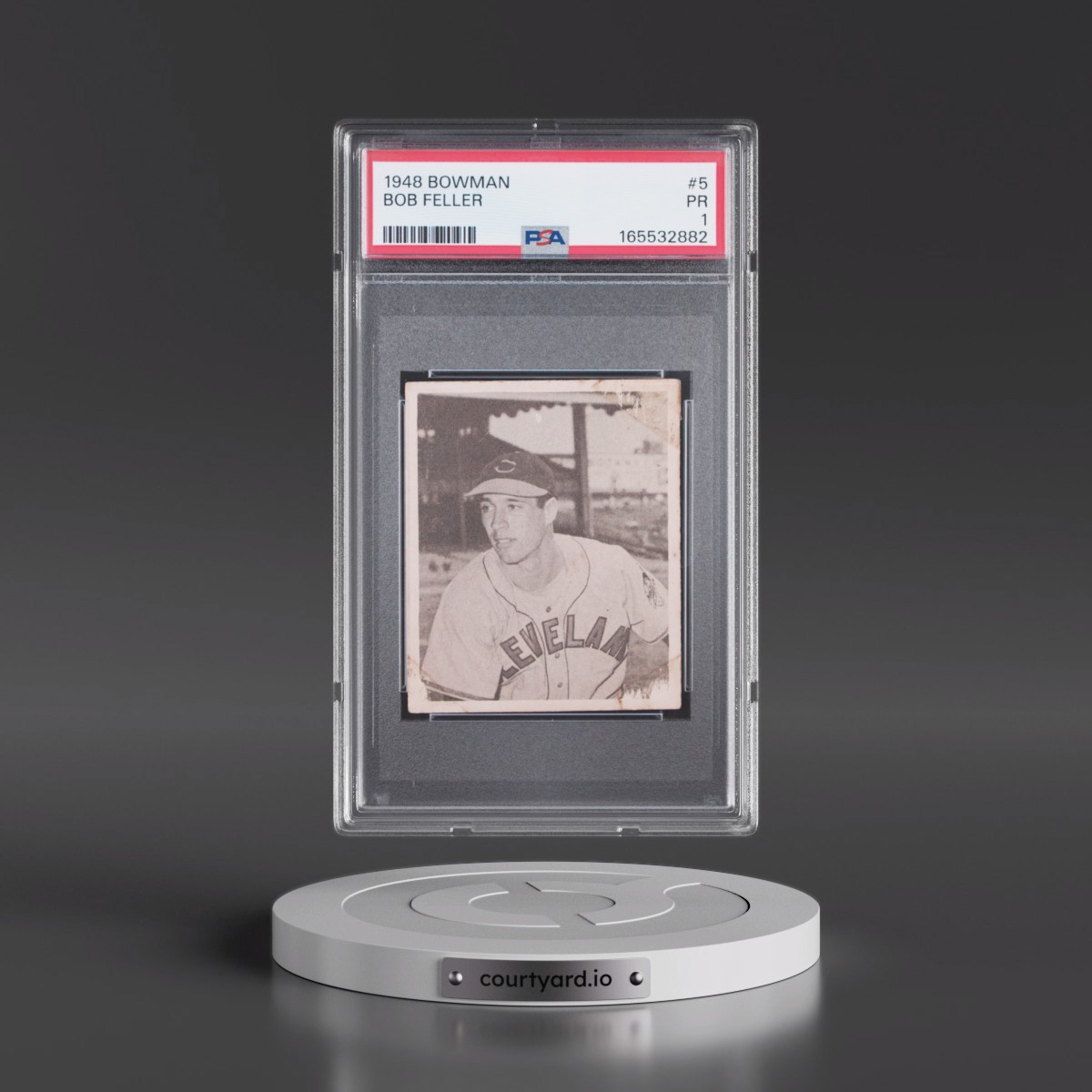 1948 Bowman Bob Feller #5 PSA 1