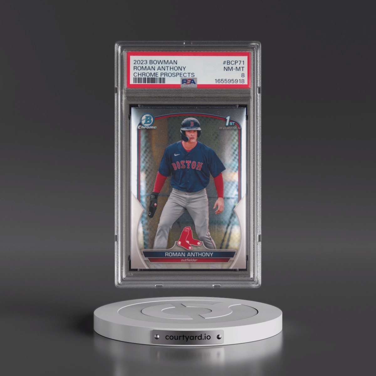 2023 Bowman Chrome Prospects Roman Anthony #BCP71 PSA 8