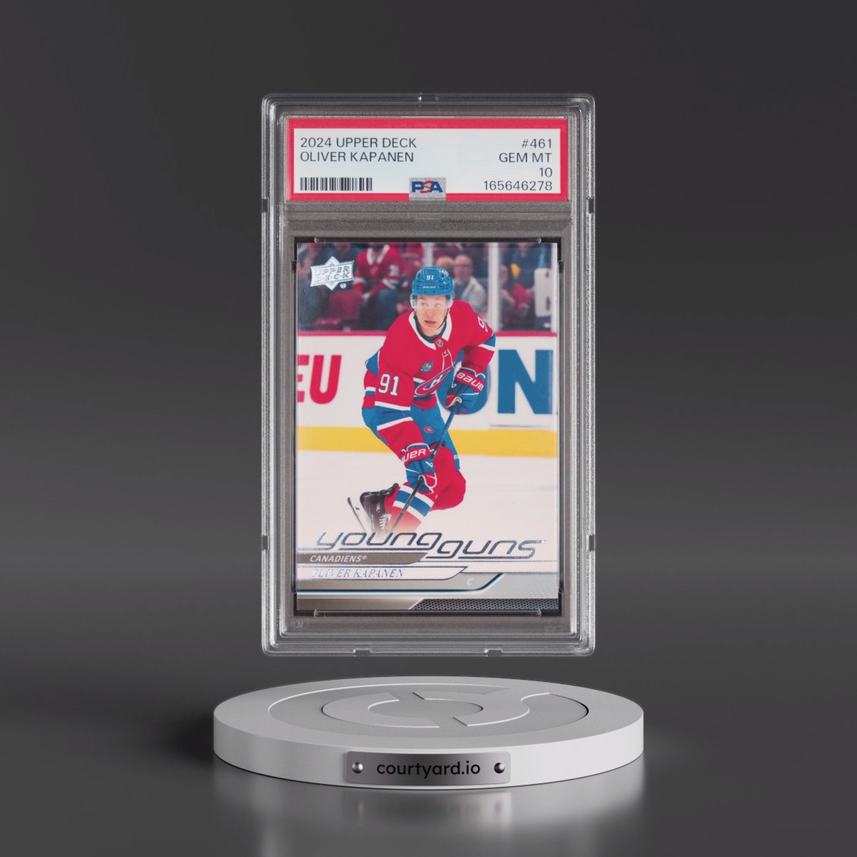 2024 Upper Deck Oliver Kapanen #461 PSA 10