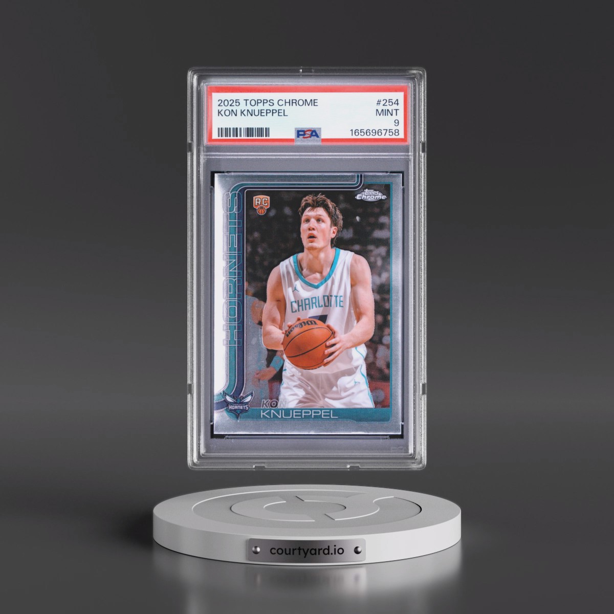 2025 Topps Chrome #254 Kon Knueppel (PSA 9 MINT)