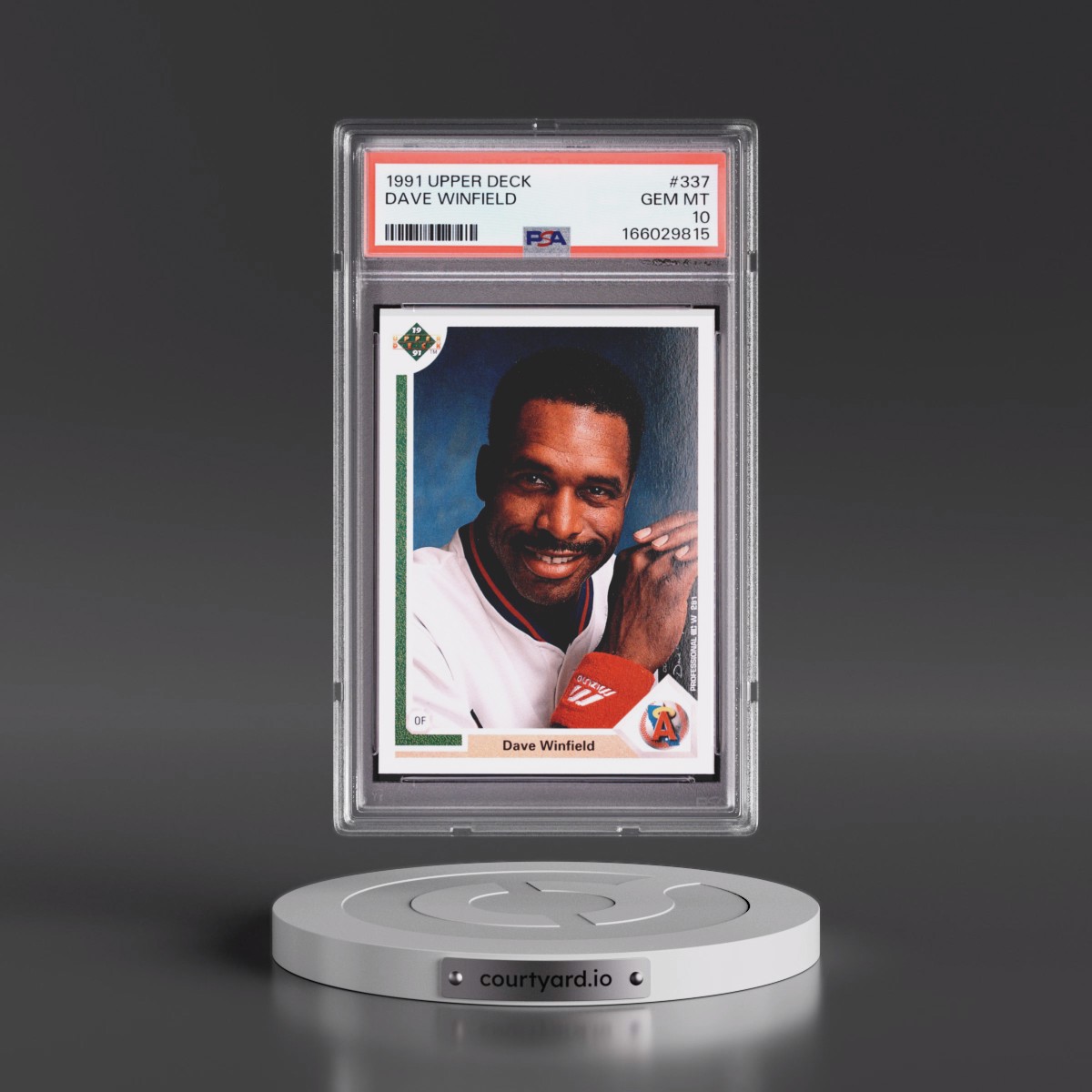 1991 Upper Deck Dave Winfield #337 PSA 10