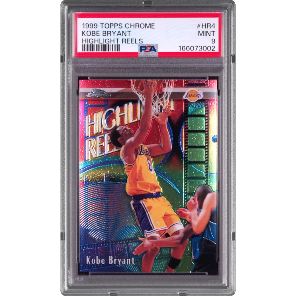 1999 Topps Chrome Highlight Reels #HR4 Kobe Bryant (PSA 9 MINT)