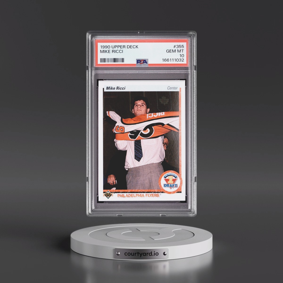 1990 Upper Deck Mike Ricci #355 PSA 10