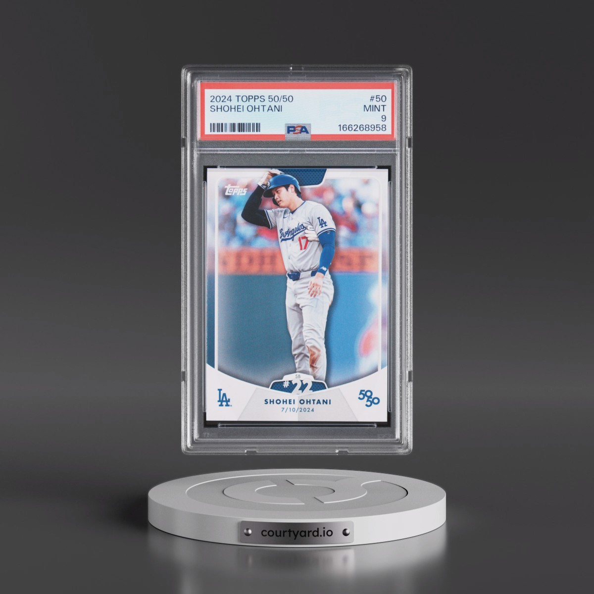 2024 Topps 50/50 Shohei Ohtani #50 Shohei Ohtani (PSA 9 MINT)