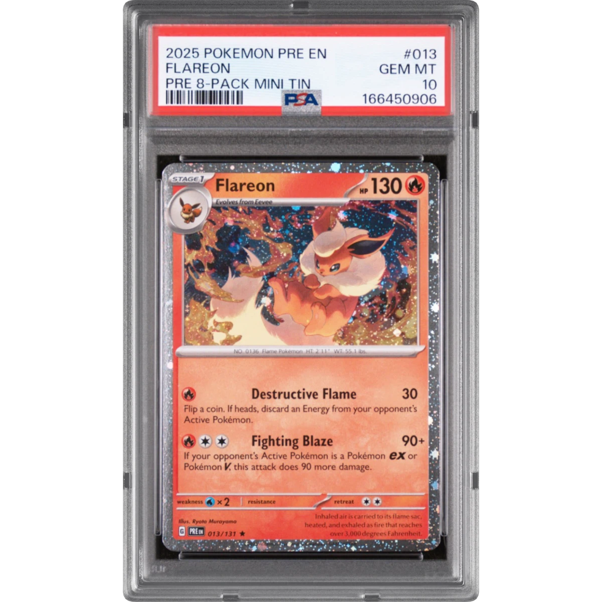 Flareon card artwork