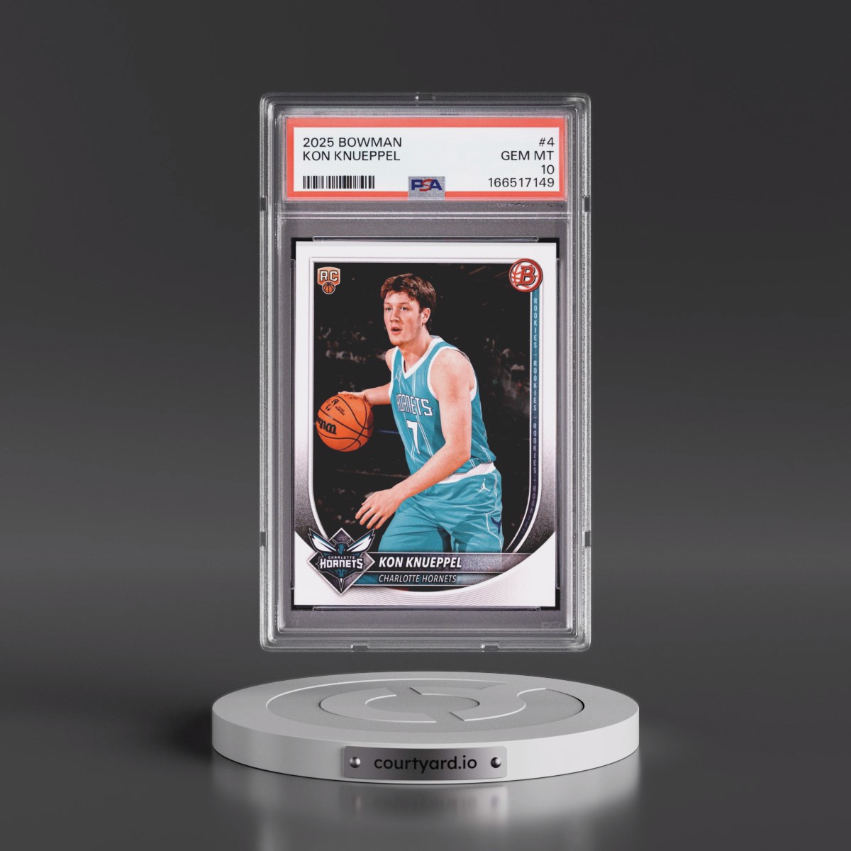 2025 Bowman #4 Kon Knueppel (PSA 10 GEM MINT)