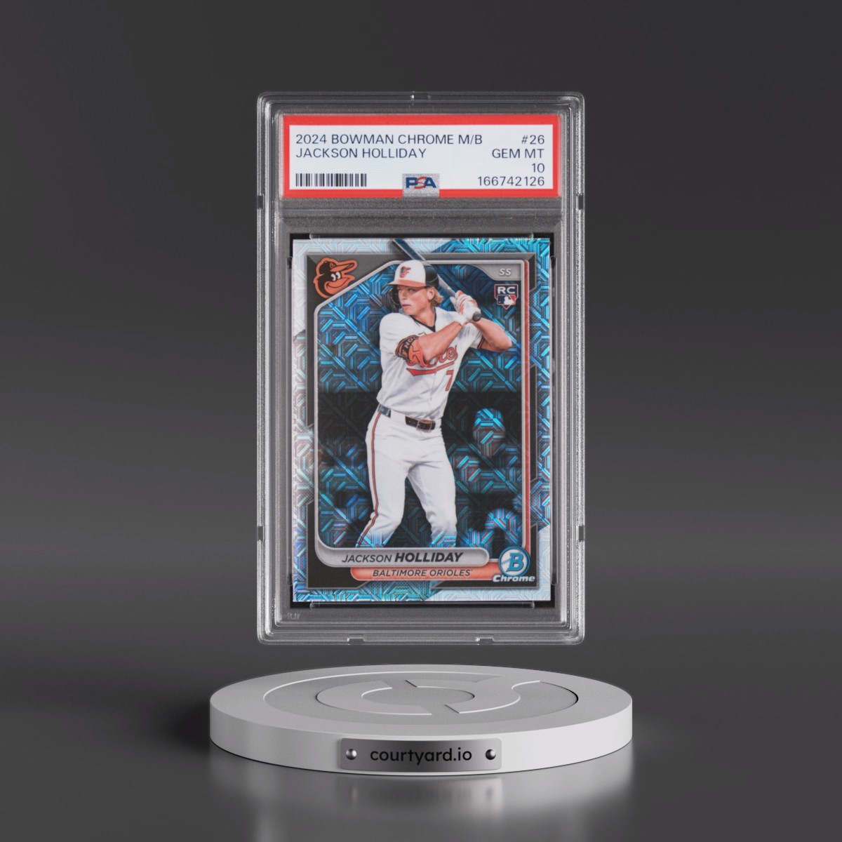 2024 Bowman Chrome Mega Box Jackson Holliday #26 PSA 10