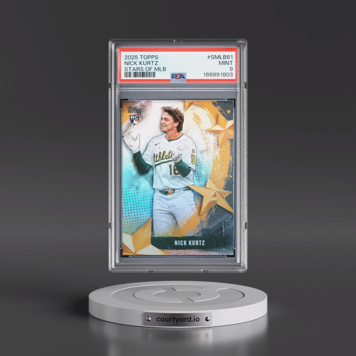 2025 Topps Stars of MLB #SMLB61 Nick Kurtz - Update (PSA 9 MINT)