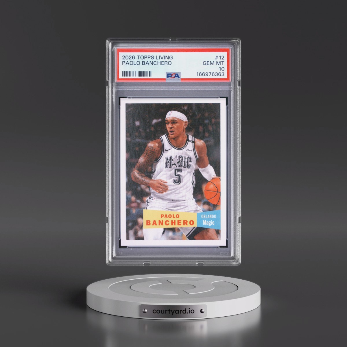 2026 Topps Living Paolo Banchero #12 PSA 10